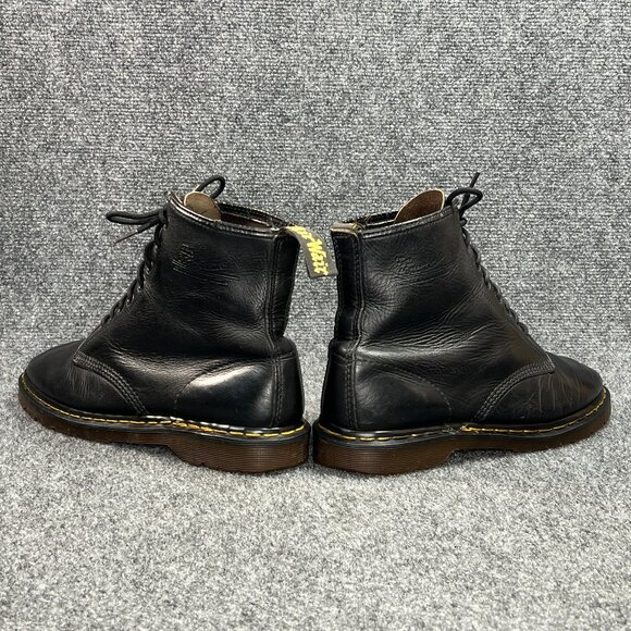Dr. Martens‎ 1460 Ben Boots Mens Sz 10 Black Smooth Leather Made In England Lace main image 14